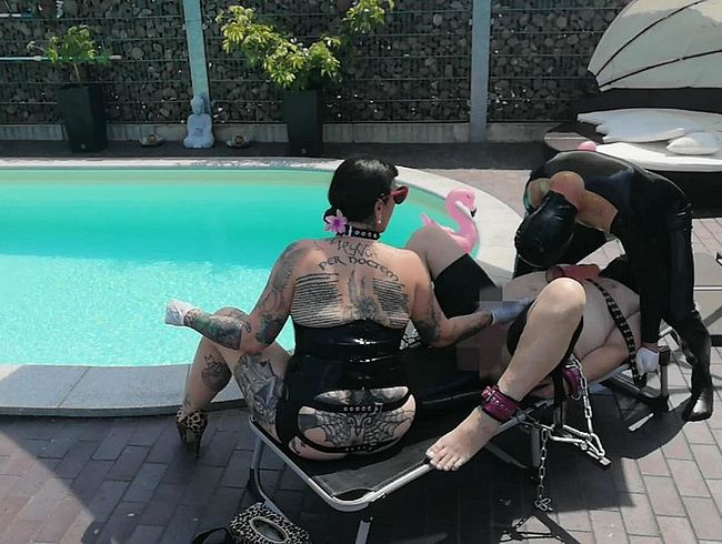 LadyVampira Porno Video: Double deep***oat 2/2