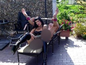 LadyVampira Porno Video: Summer Fetish fi*ting Fun Part 1